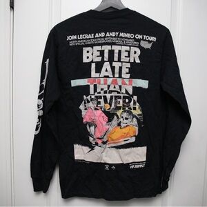Lecrae and Andy Mineo Better Late Than Never Tour Long Sleeve Shirt